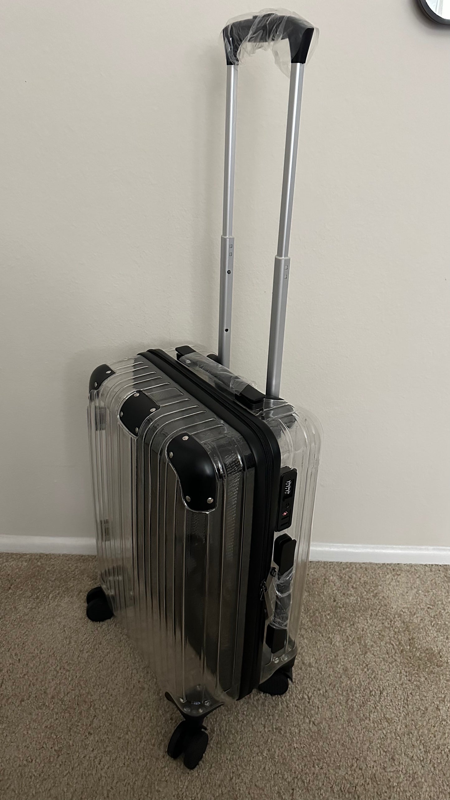Clear Carry-On Luggage
