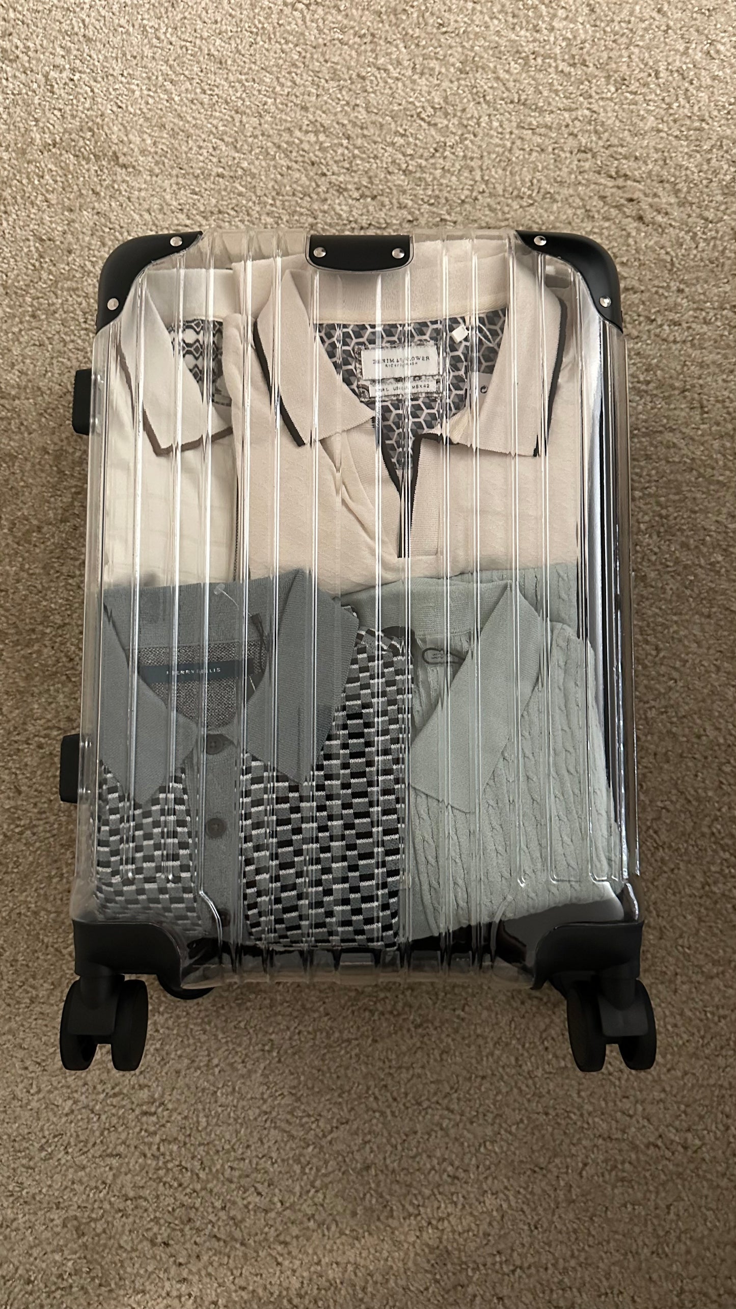 Clear Carry-On Luggage