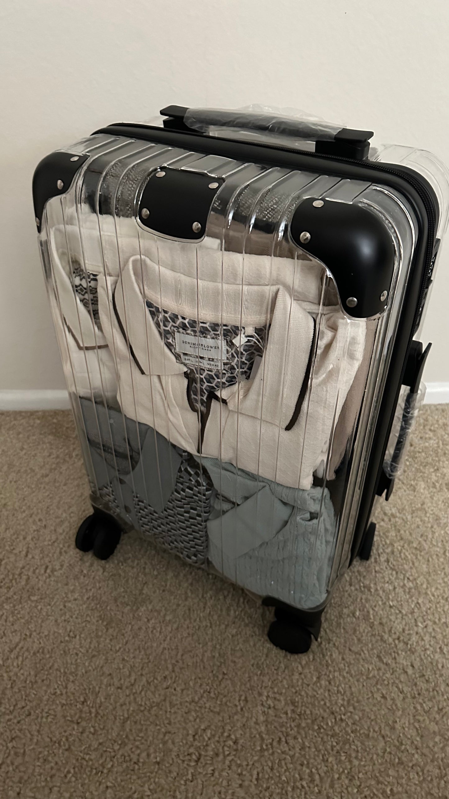 Clear Carry-On Luggage