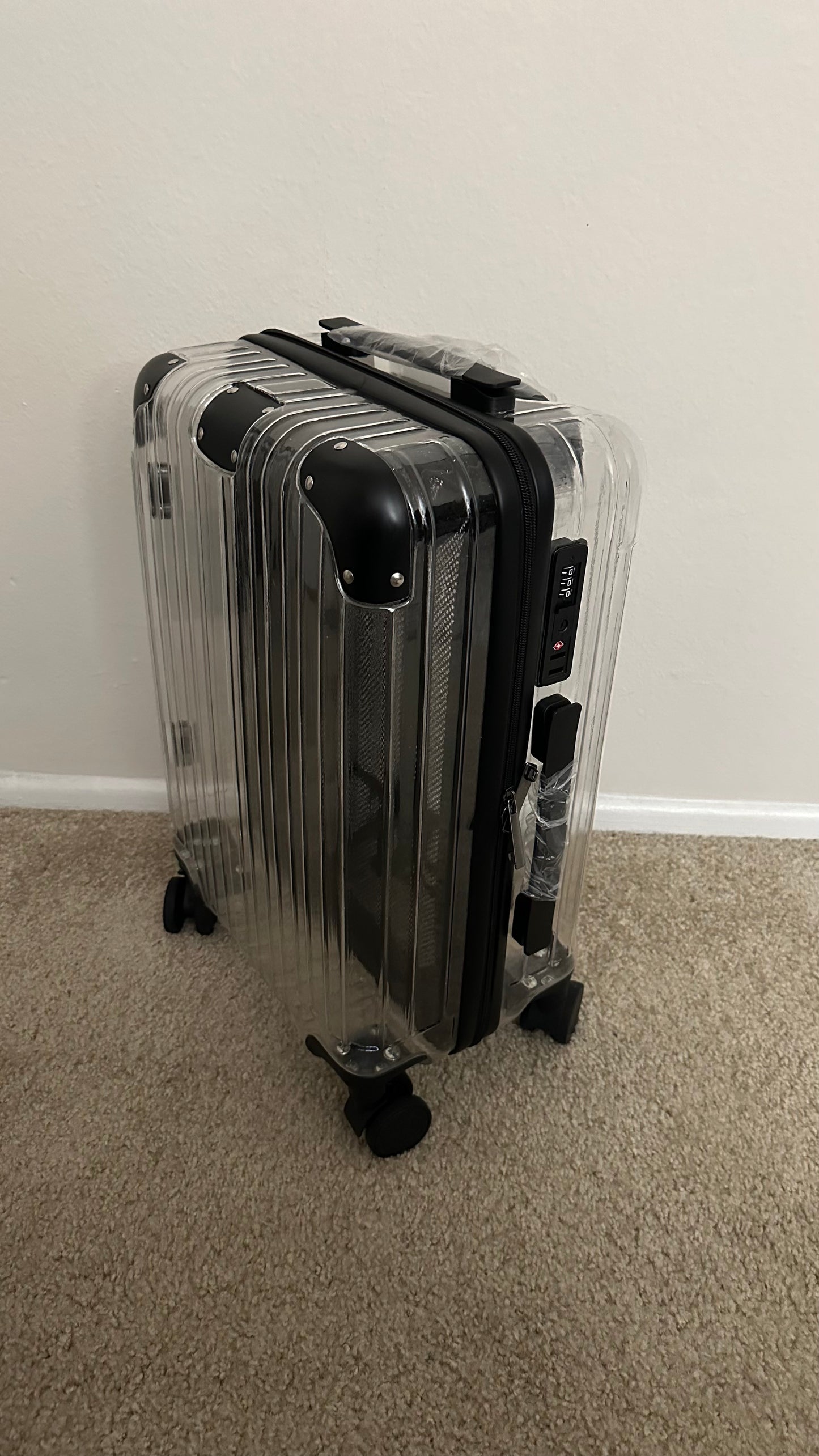 Clear Carry-On Luggage