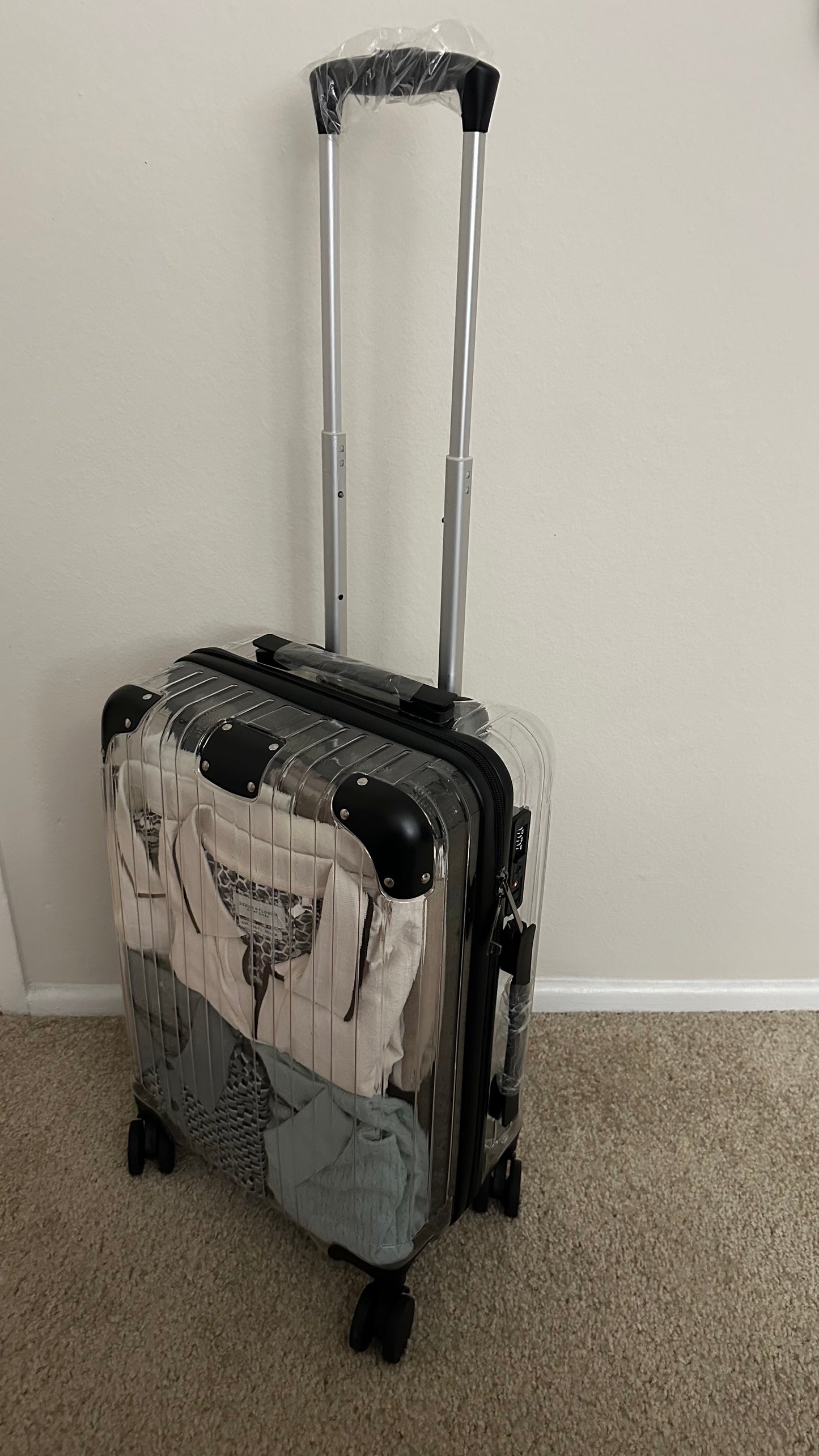 Clear Carry-On Luggage